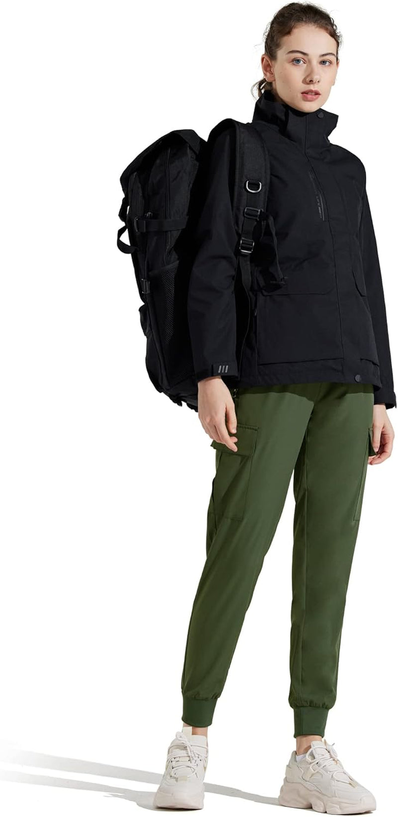 Cargo Pants Women Joggers for Women Hiking Pants Women Summer Pants Women Lounge Pants Women Green M