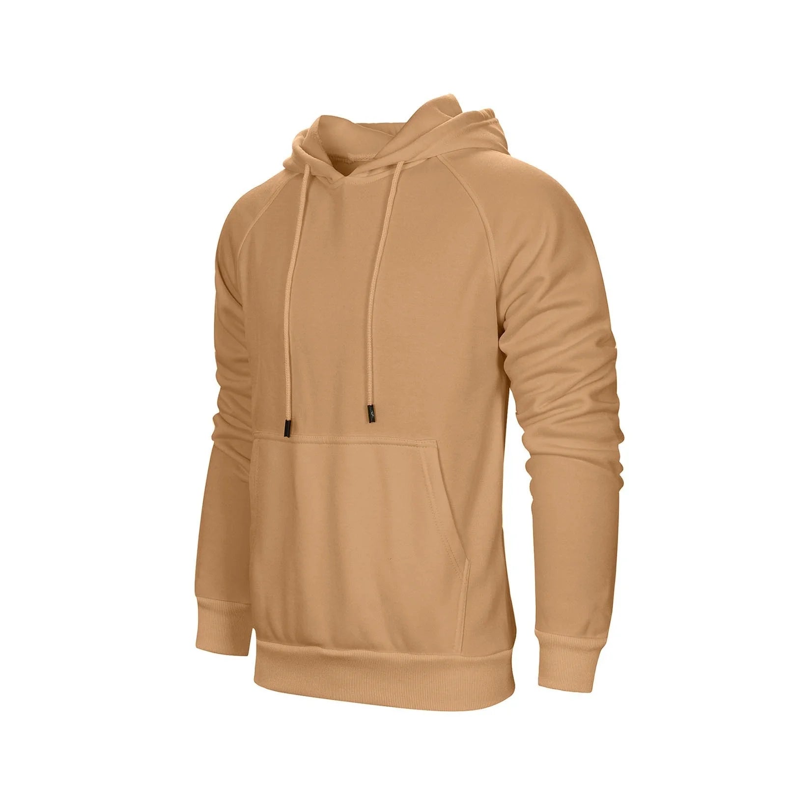 Mens Hooded Tracksuits with Fleece Lined Sweatsuits for Men Long Sleeve Solid Pullover and Sweatpants Warm up Jogging Suit 2 Piece on Sale