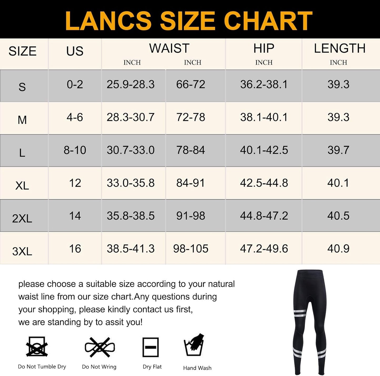 Neoprene Sauna Leggings Sweat Pants High Waist Slimming Leggings Tummy Control Weight Loss Workout Tights for Women